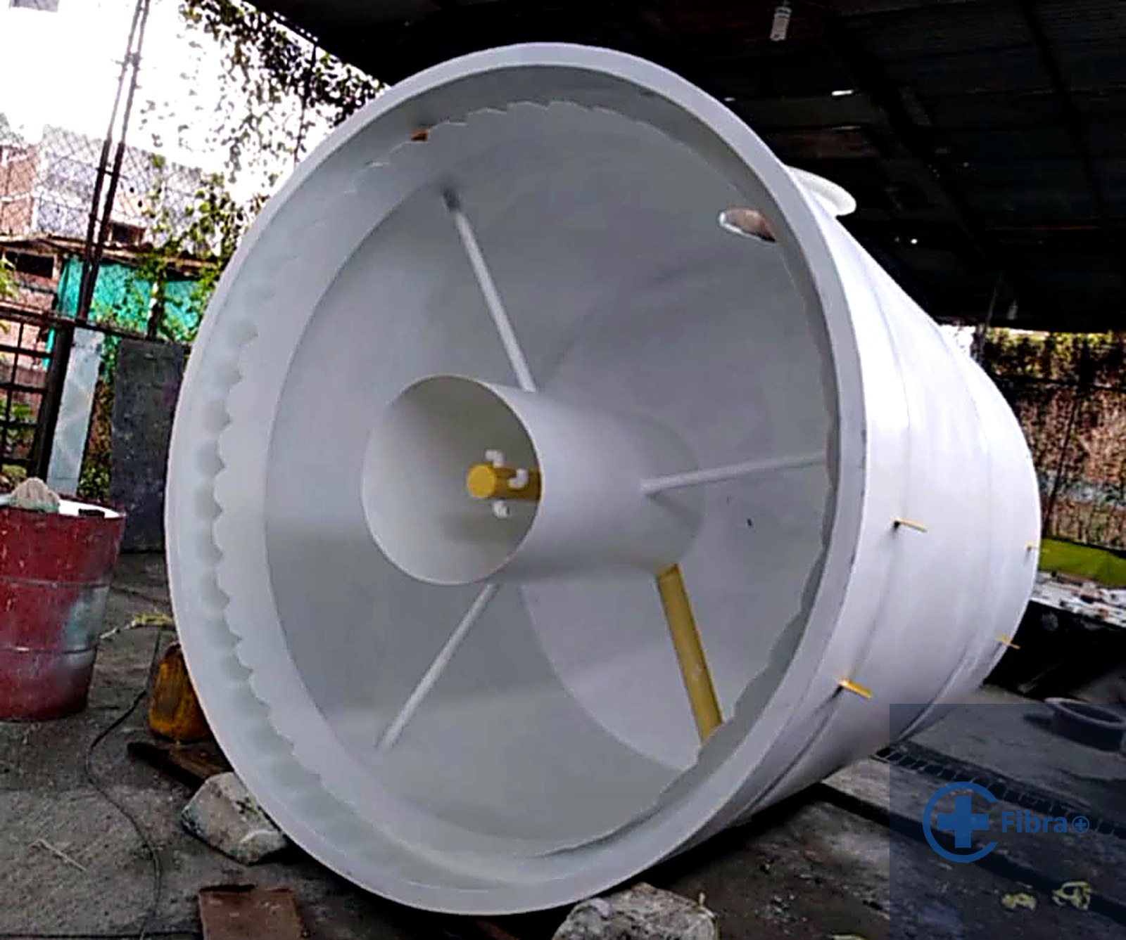 Molde de Tanque en Fabricación